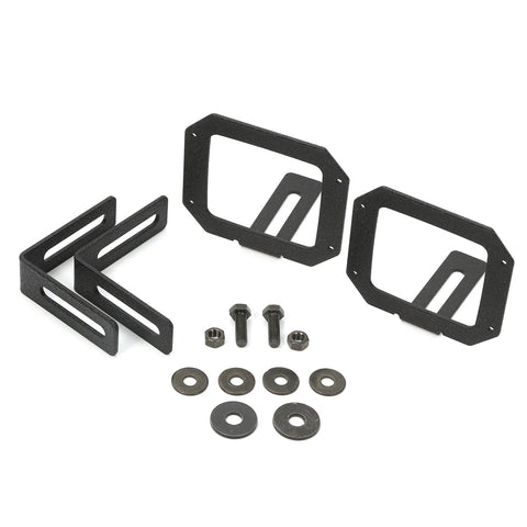 Light Kit, Bumper Mounted, Square | Rugged Ridge | 11232.24 | Fits 2007-2018 Jeep Wrangler JK