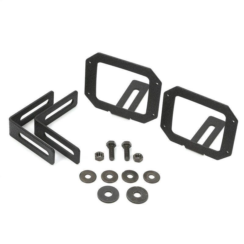 Light Kit, Bumper Mounted, Square | Rugged Ridge | 11232.24 | Fits 2007-2018 Jeep Wrangler JK