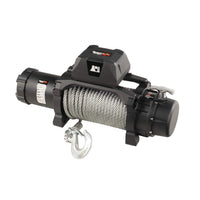 Trekker Winch, Rugged Ridge, 12,500 LBS, Cable, IP68 Waterproof, Wired Remote | 15100.24