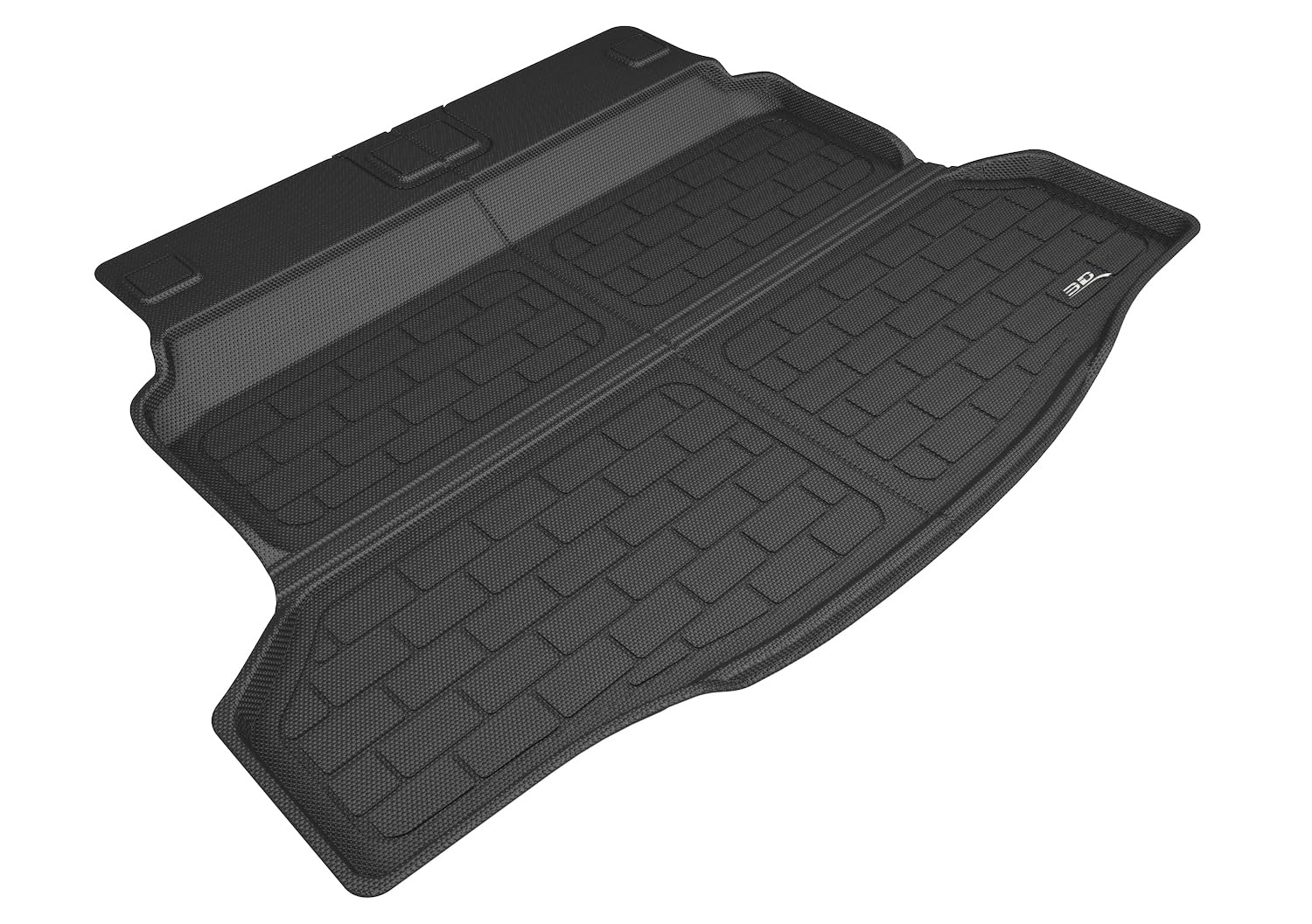 3D MAXpider Kagu Custom Fit Cargo Liner (Black) Compatible with Honda Civic Hatchback 2017-2021 - Cargo Liner