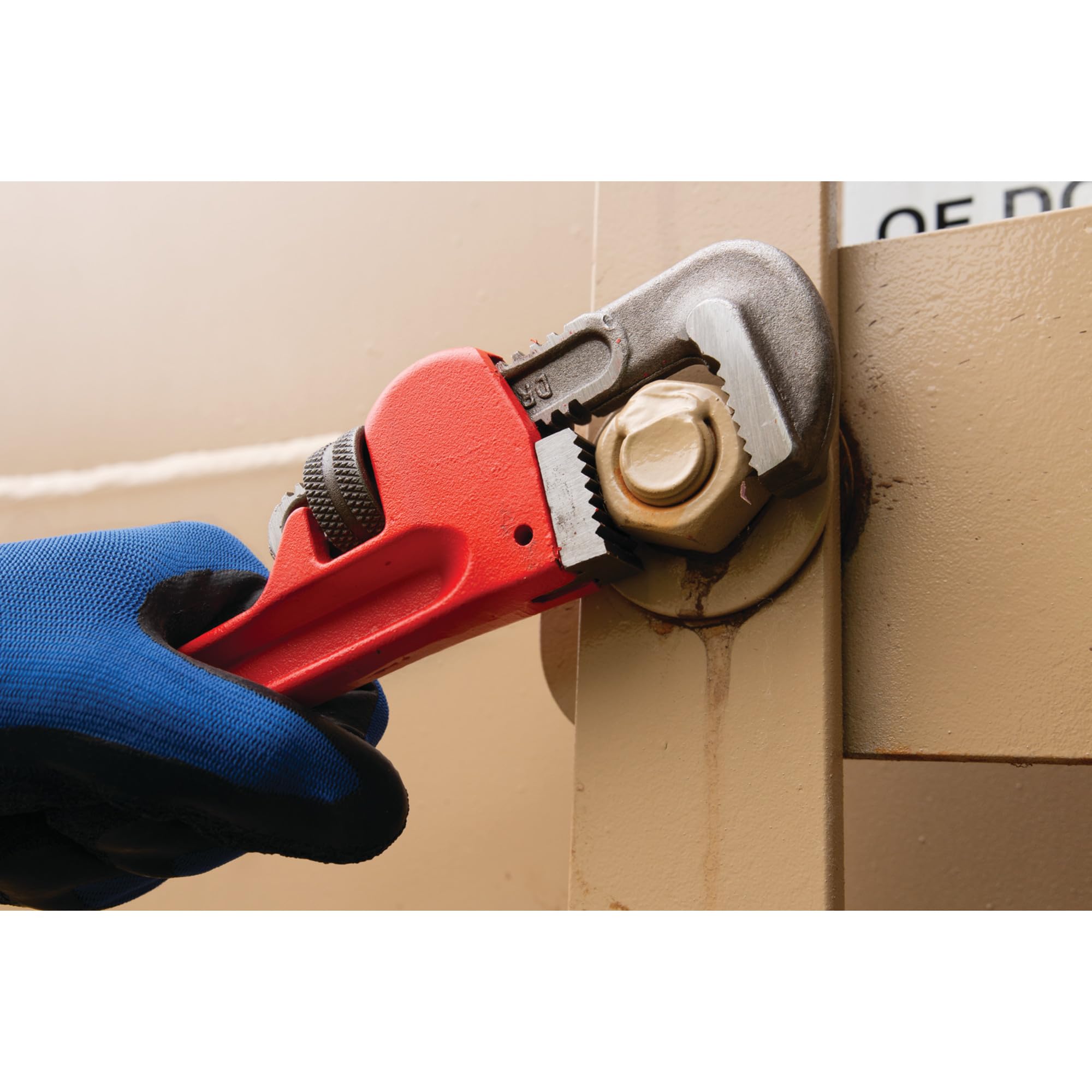 Heavy-Duty Performance Tool W1133-10B Adjustable Straight Pipe Wrench, 10-inch