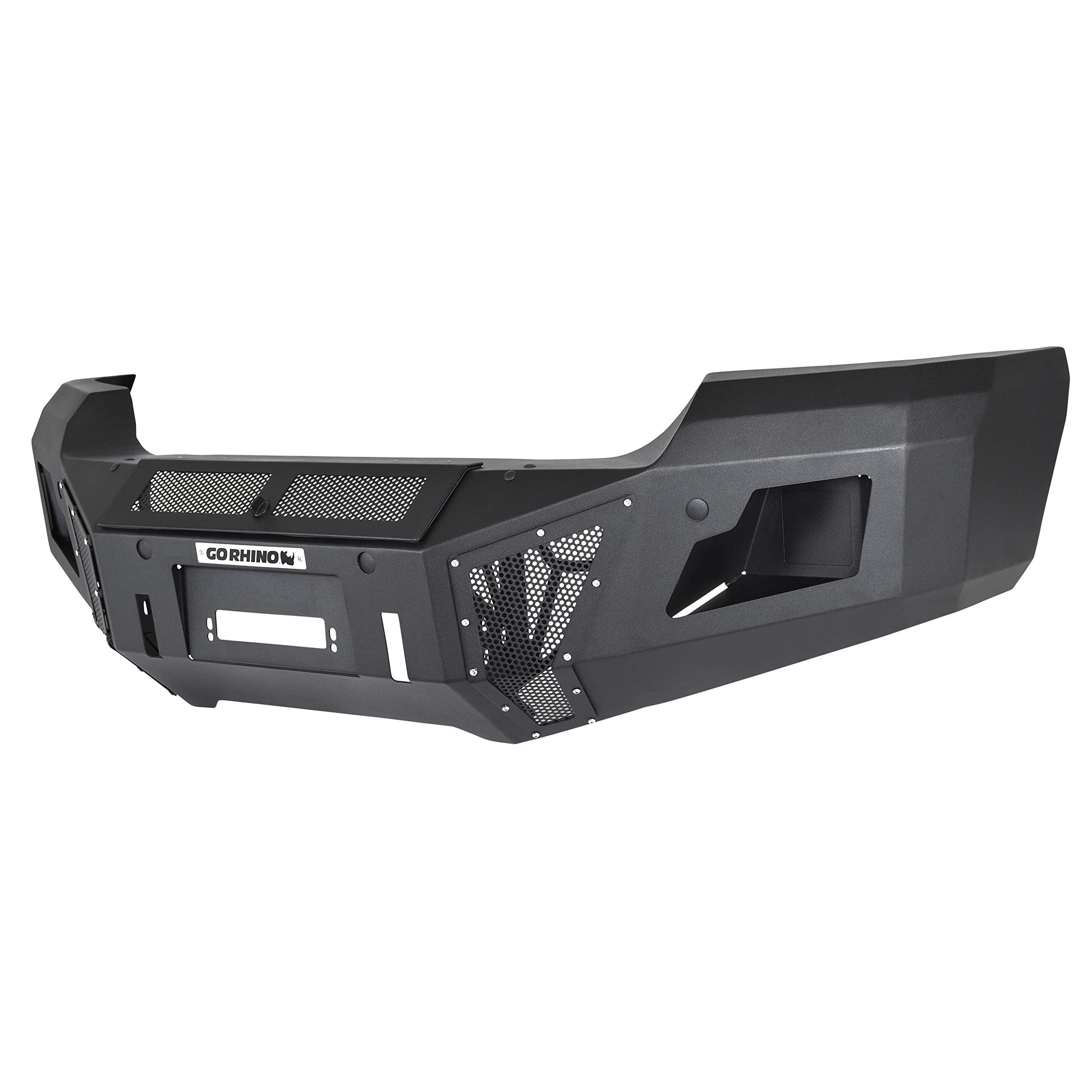 Go Rhino Front Bumper BR11 | Mild Steel, Textured Black | 24262T | Fits 2015 - 2019 GMC Sierra 2500 HD, 3500 HD