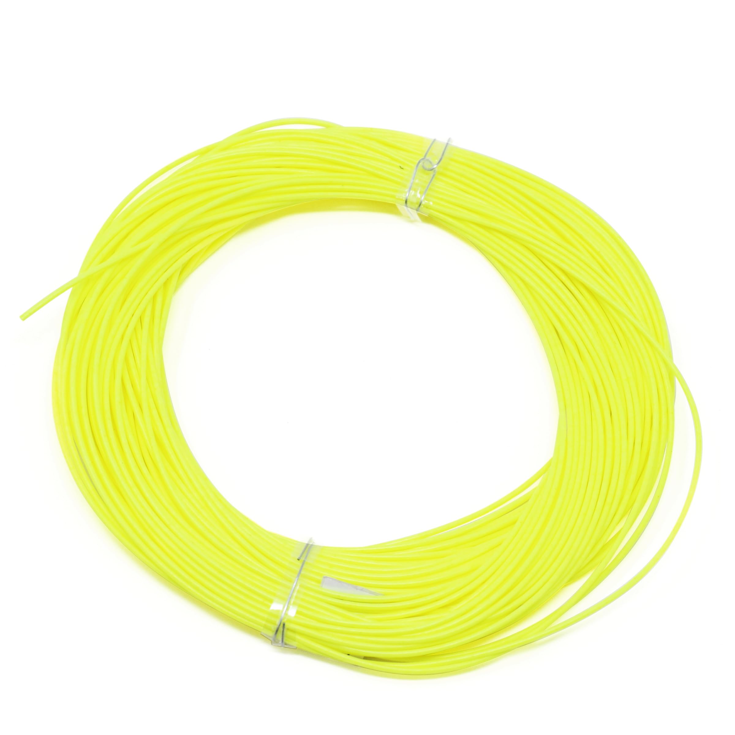 CLAM Rattle Reel Line 15601 (Chartreuse) - 75 Feet