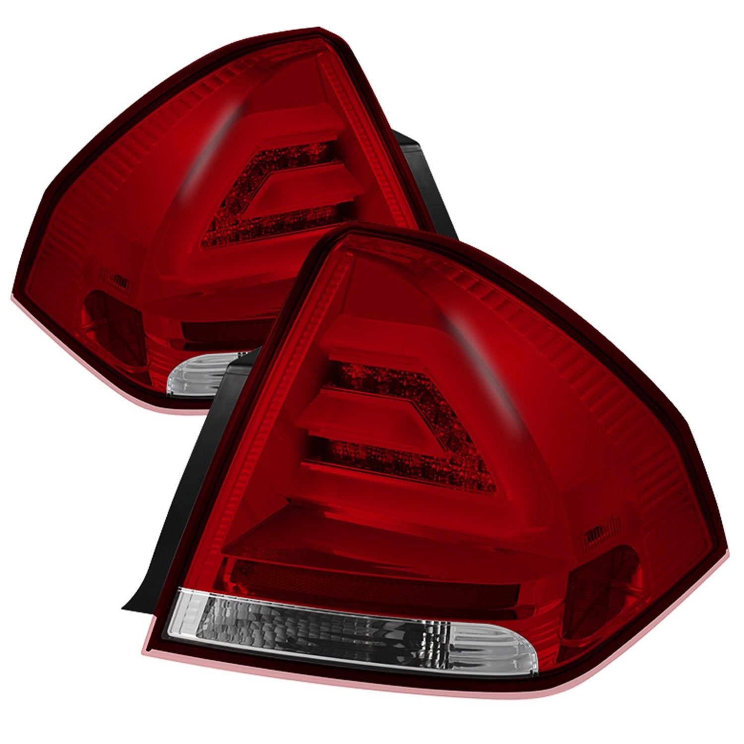 Spyder Auto 5076403 Chevy Impala 06-13 / Impala Limited 14-16 LED Tail Lights - Red Clear