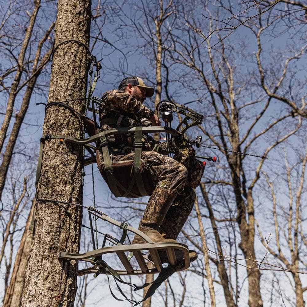 Mini Viper SD Summit Treestands Climbing Treestand, Mossy Oak