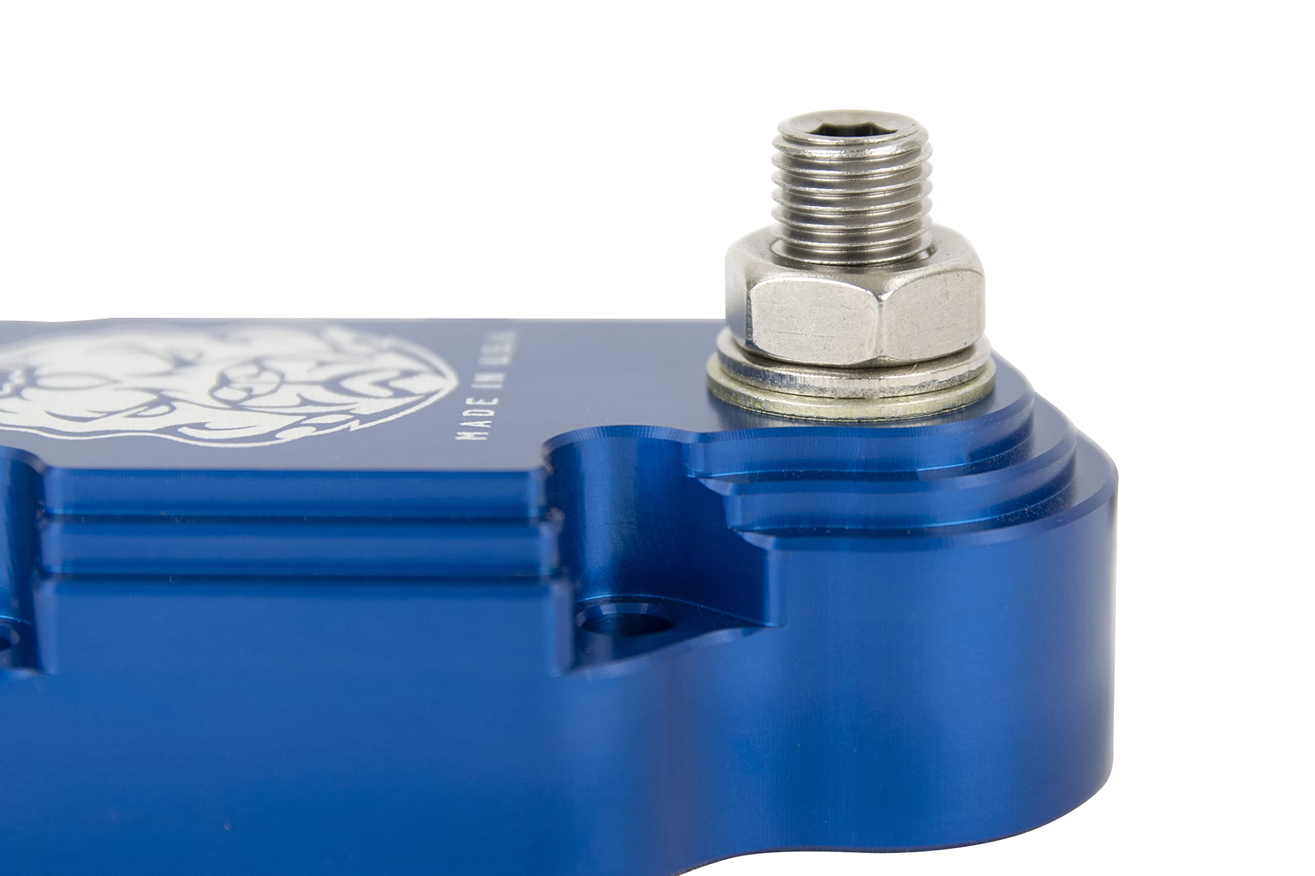 Sinister Diesel Blue Spring Kit - Adjustable Billet Spring Housing with Fuel Regulator Kit - Ford Blue Spring Kit 6.0 Powerstroke – Fast Install For 2003-2007 Ford Powerstroke 6.0L