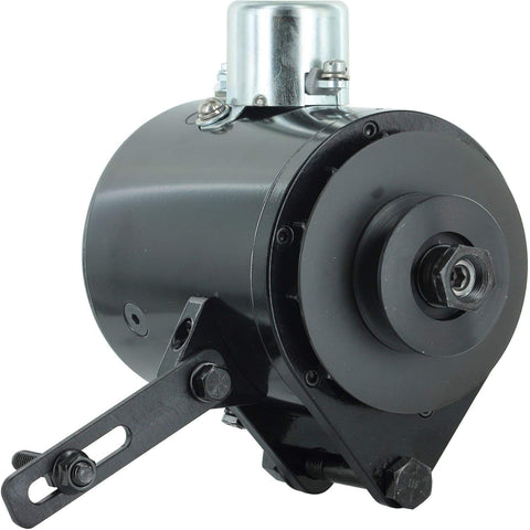 PowerGEN Alternator Powermaster (Ford Black Model A 90A 12V w/Pulley for 5/8" Belt), 1 Pack