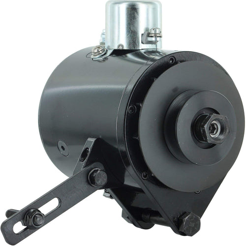 PowerGEN Alternator Powermaster (Ford Black Model A 90A 12V w/Pulley for 5/8" Belt), 1 Pack