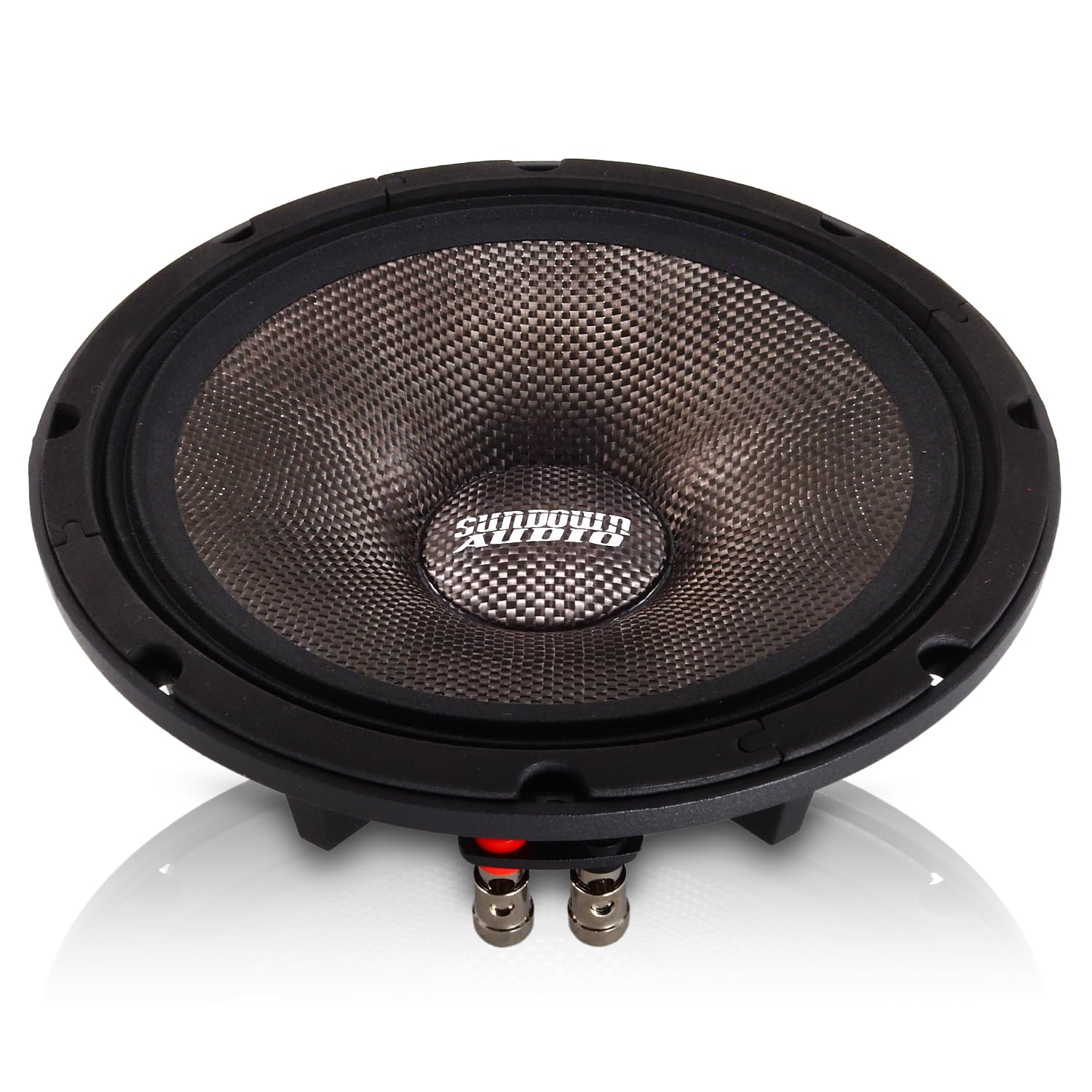 NEOPRO Sundown Audio 8" v.4 Pro Audio Midrange Speaker - 130W-320W RMS, 8 Ohm - Carbon Fiber Cone, Neodymium Motor for High SPL Car Audio & Custom Builds (Single)
