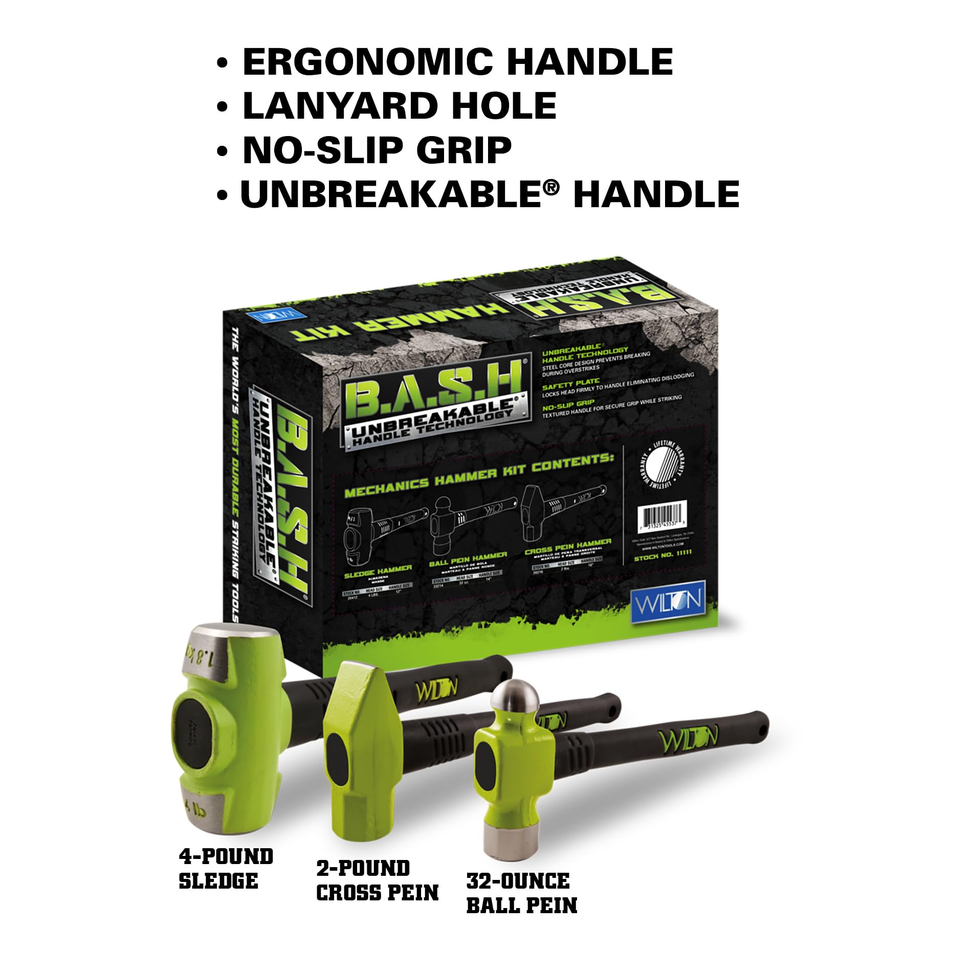 B.A.S.H Wilton Mechanics Hammer Kit (11111)