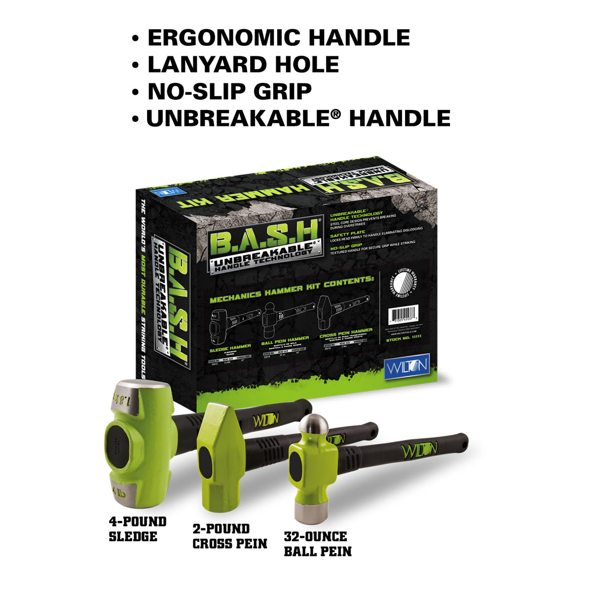 B.A.S.H Wilton Mechanics Hammer Kit (11111)