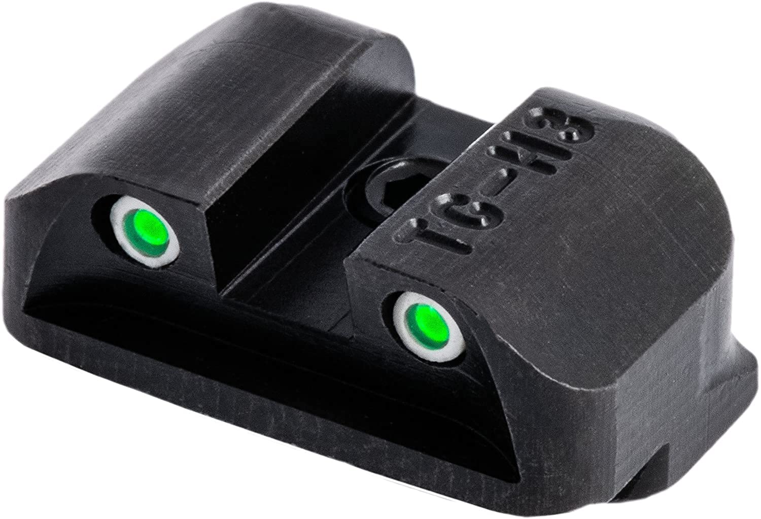 TruGlo Compact Pro Tritium Brite-Site Night Sight High Set Hunting, Tactical, Military Handgun Sight Compatible with Glock 20, 21, 29, 30, 31, and 32