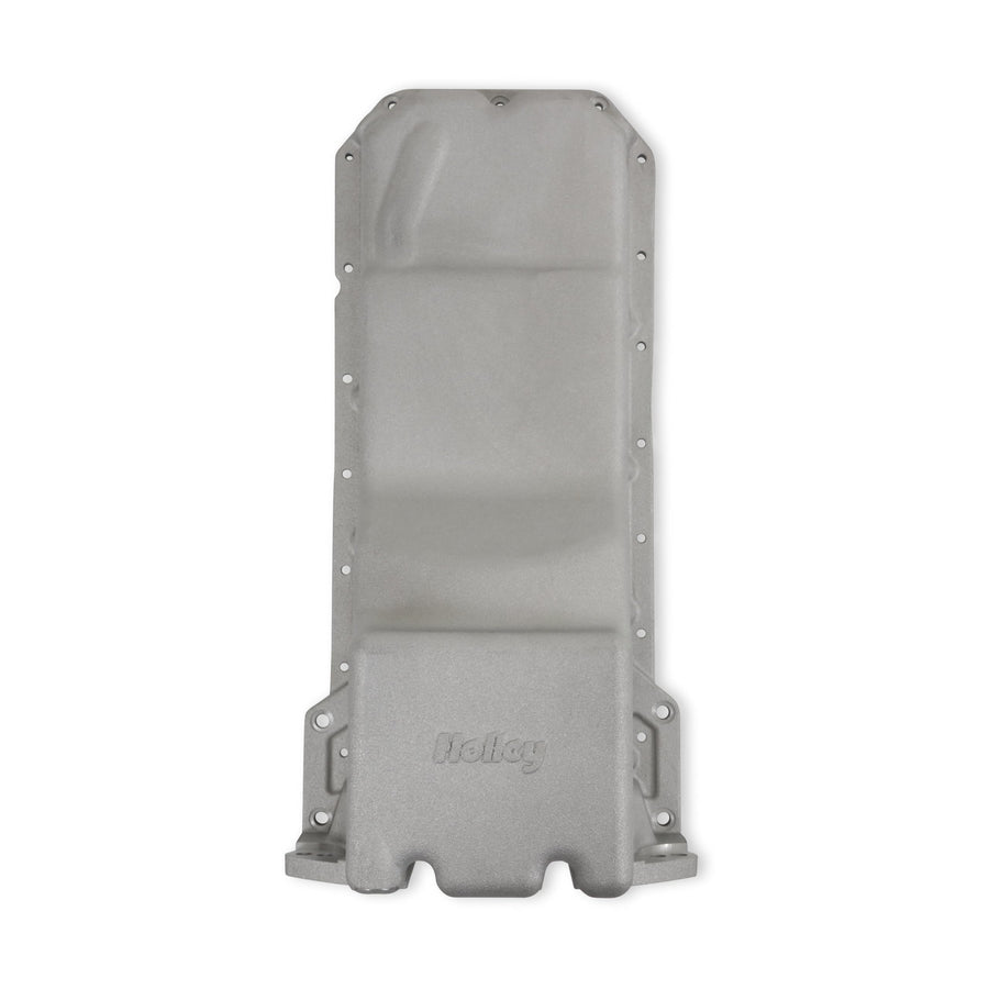 Holley Gen III Hemi Engine Swap Oil Pan 302-63 - Rear Sump - Natural Finish