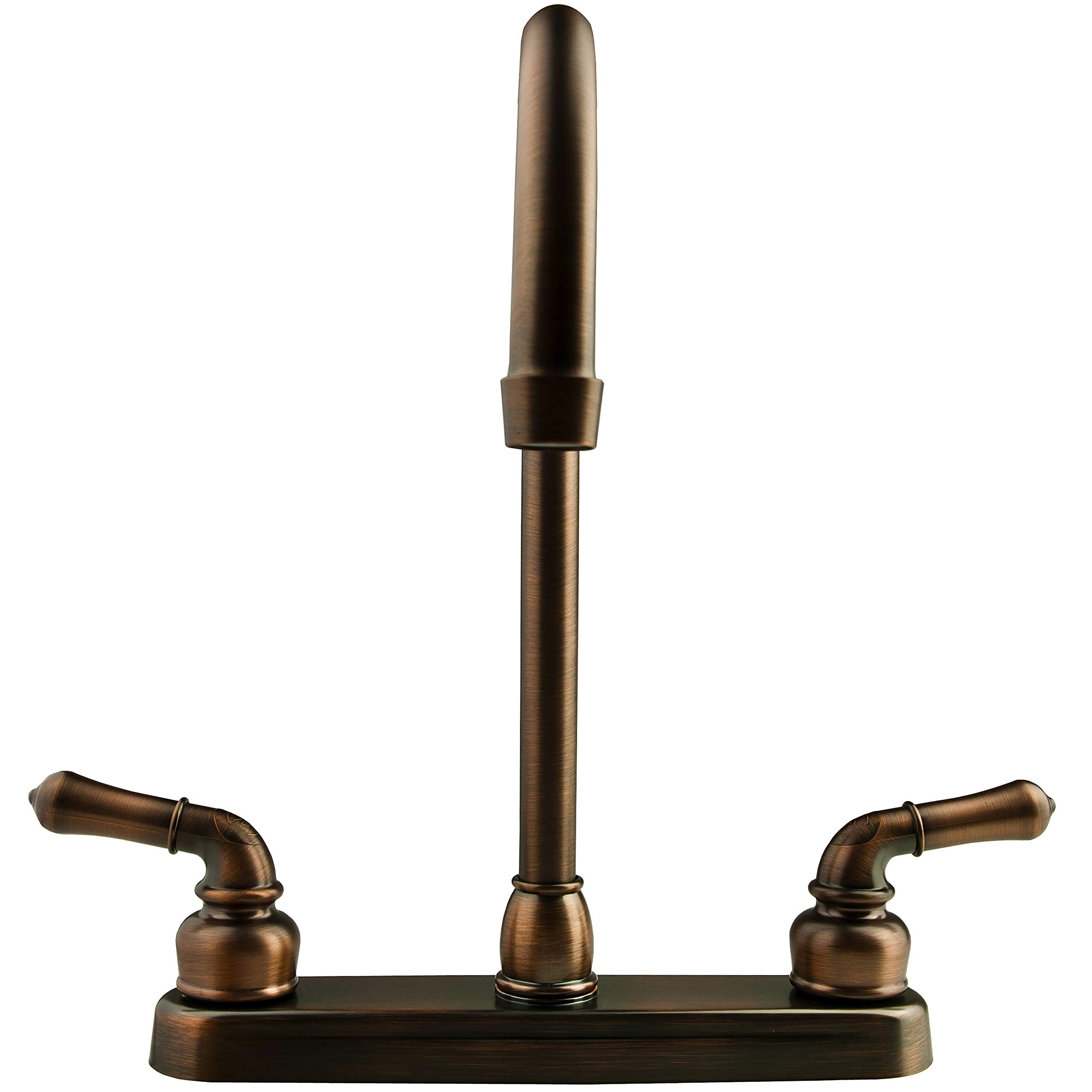 Dura Faucet RV J-Spout Kitchen Sink Faucet DF-PK330HC-ORB (Oil-Rubbed Bronze)