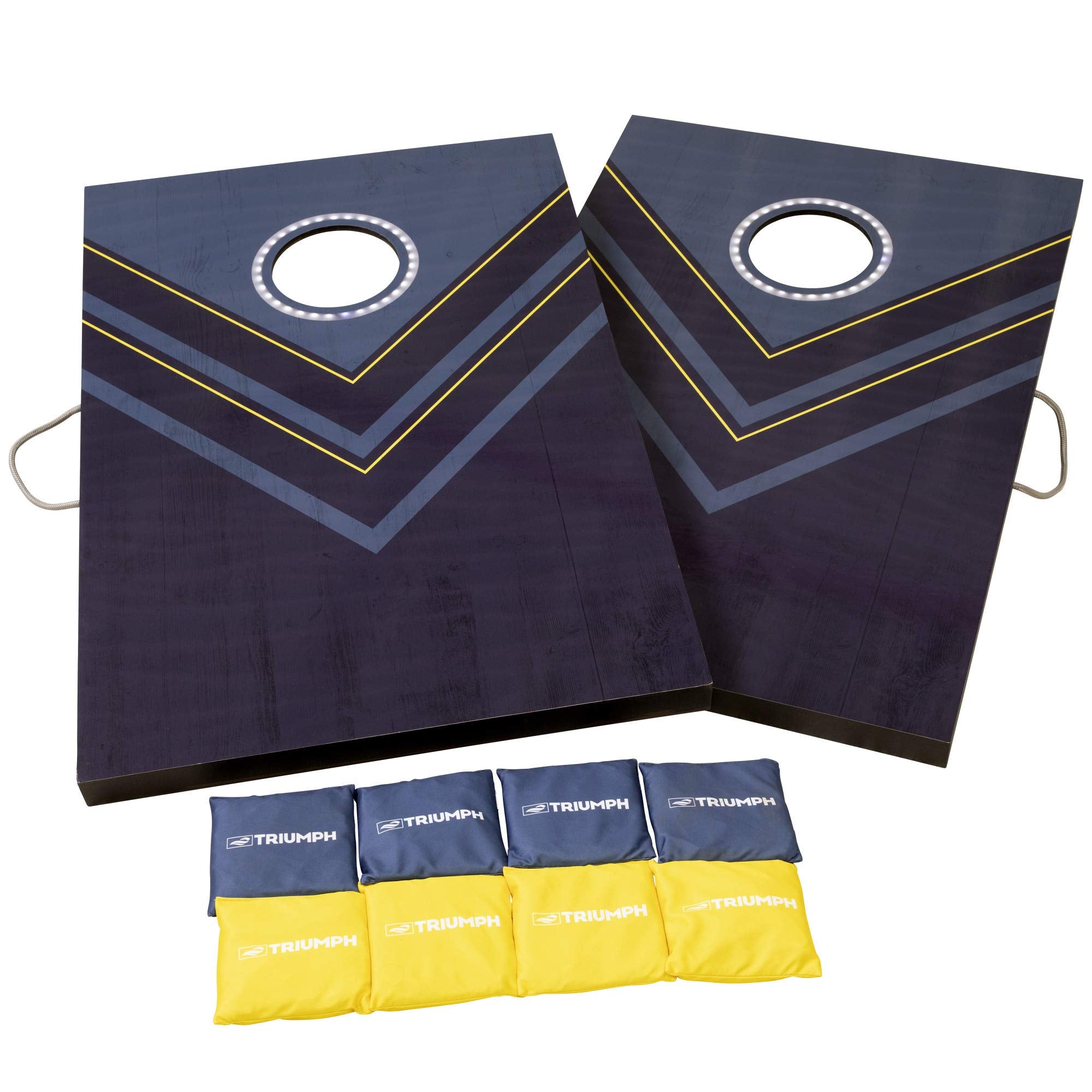 Triumph LED Triumph 2x3 Cornhole Set – Blue & Yellow Edition