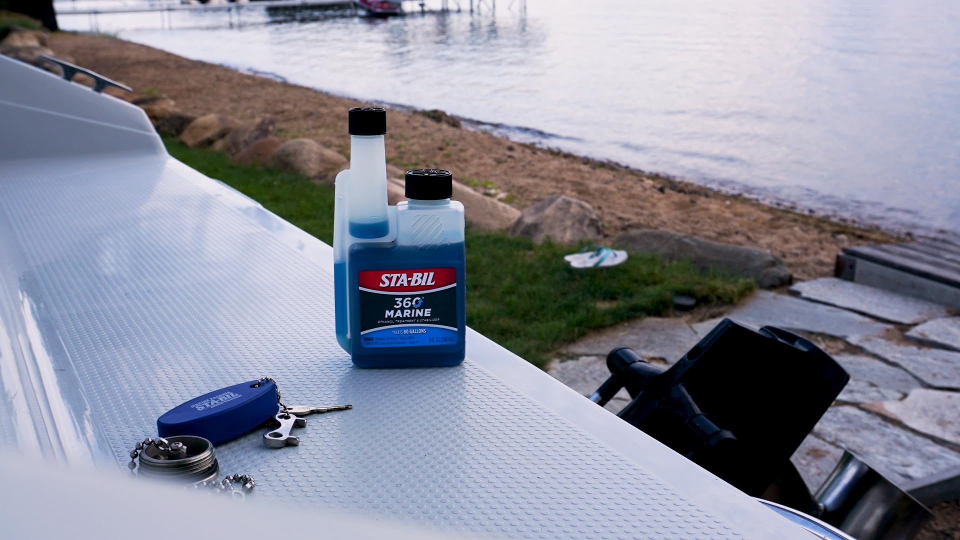 STA-BIL 360 Ethanol Treatment Marine and Fuel Stabilizer - Prevents Corrosion - Helps Clean Fuel System For Improved In-Season Performance - Treats Up To 80 Gallons, 8 fl. oz. (22260)