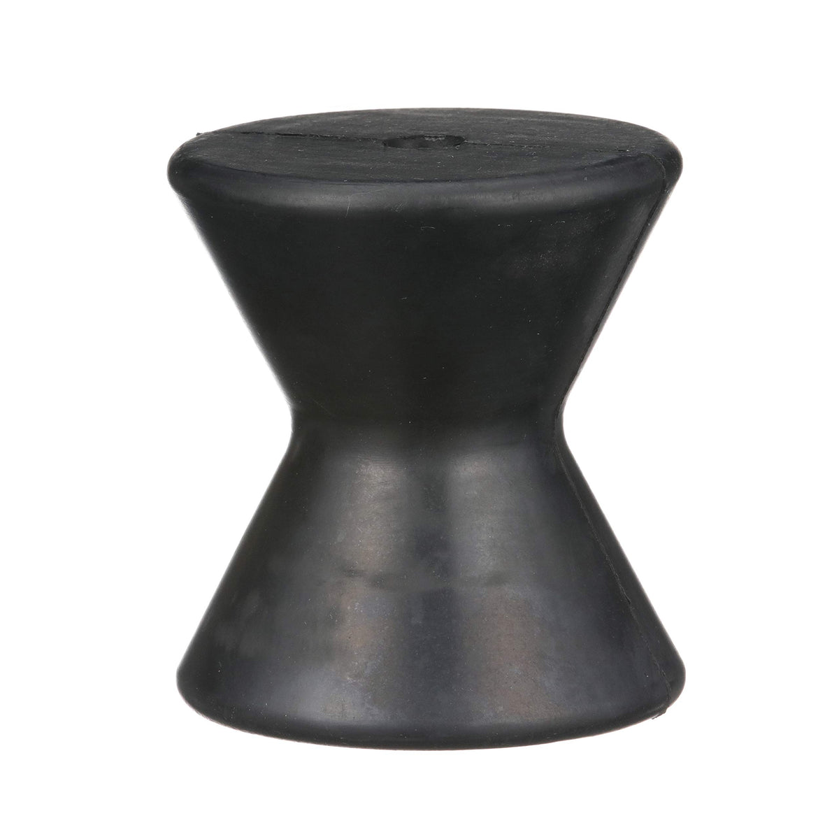 Boat Trailer Attwood Rubber Bow Roller, Black, 4 Inches 11209-1
