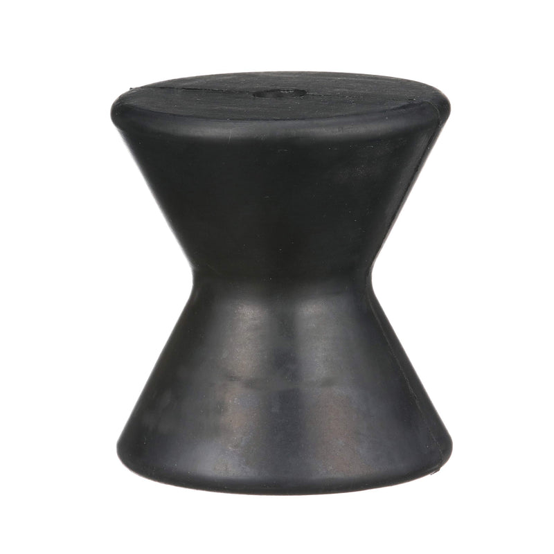 Boat Trailer Attwood Rubber Bow Roller, Black, 4 Inches 11209-1