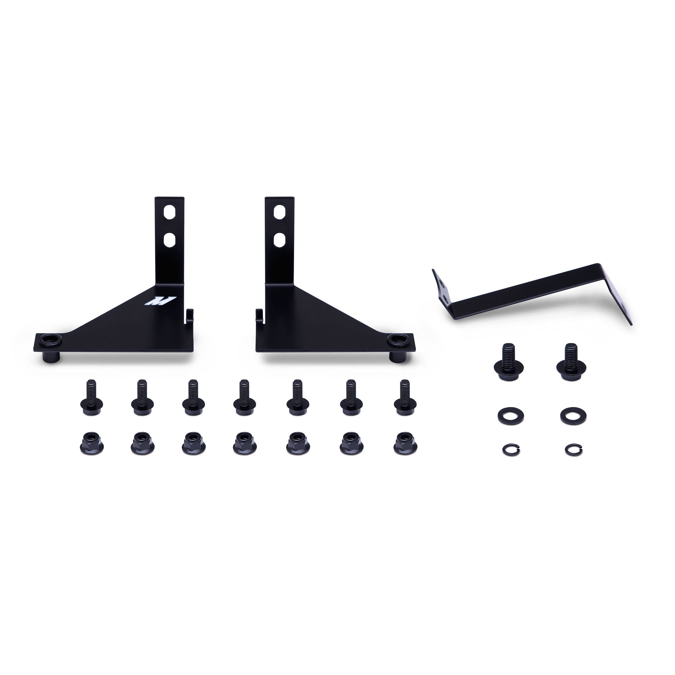 Mishimoto Oil Cooler Kit MMOC-FIST-14BK Non-Low Temp Thermostatic Fits Ford Fiesta ST 2014+ Black