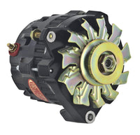 Alt GM CS130 Powermaster Black 140A 1V Pulley Offset Left MTG Side BAT Post 1-Wire or OE Hookup