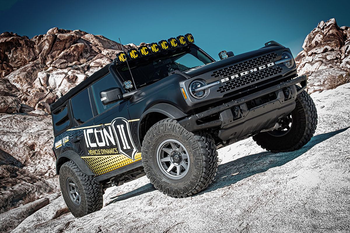 2021-2023 Ford Bronco ICON, Rear, 1.25-3” Lift, V.S. 2.5 Series Coilover Kit, Internal Reservoir, Heavy Rate Spring