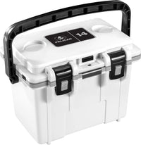 14 Quart Pelican Personal Lunch Box Cooler (White/Gray)