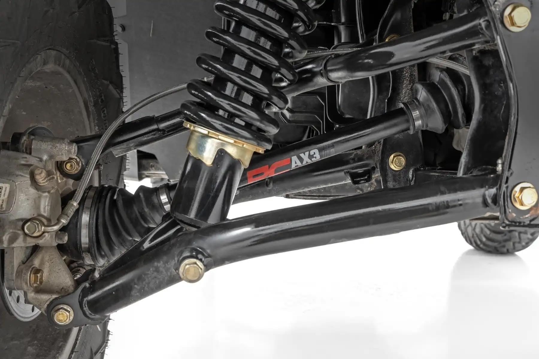 Chromoly Rough Country 4340 AX3 Front Right Axle for Can-Am Defender - 97087