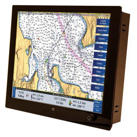 19" Seatronx Pilothouse Touch Screen Display