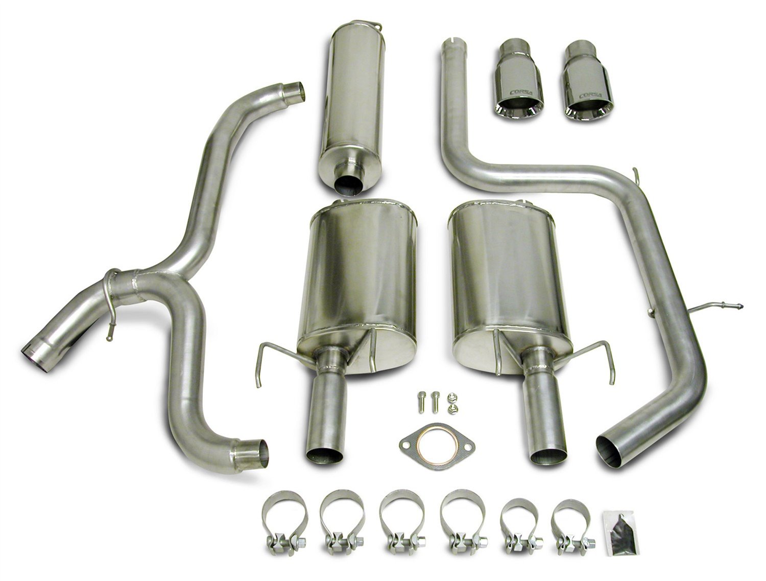 Cat-Back CORSA Exhaust System 14184