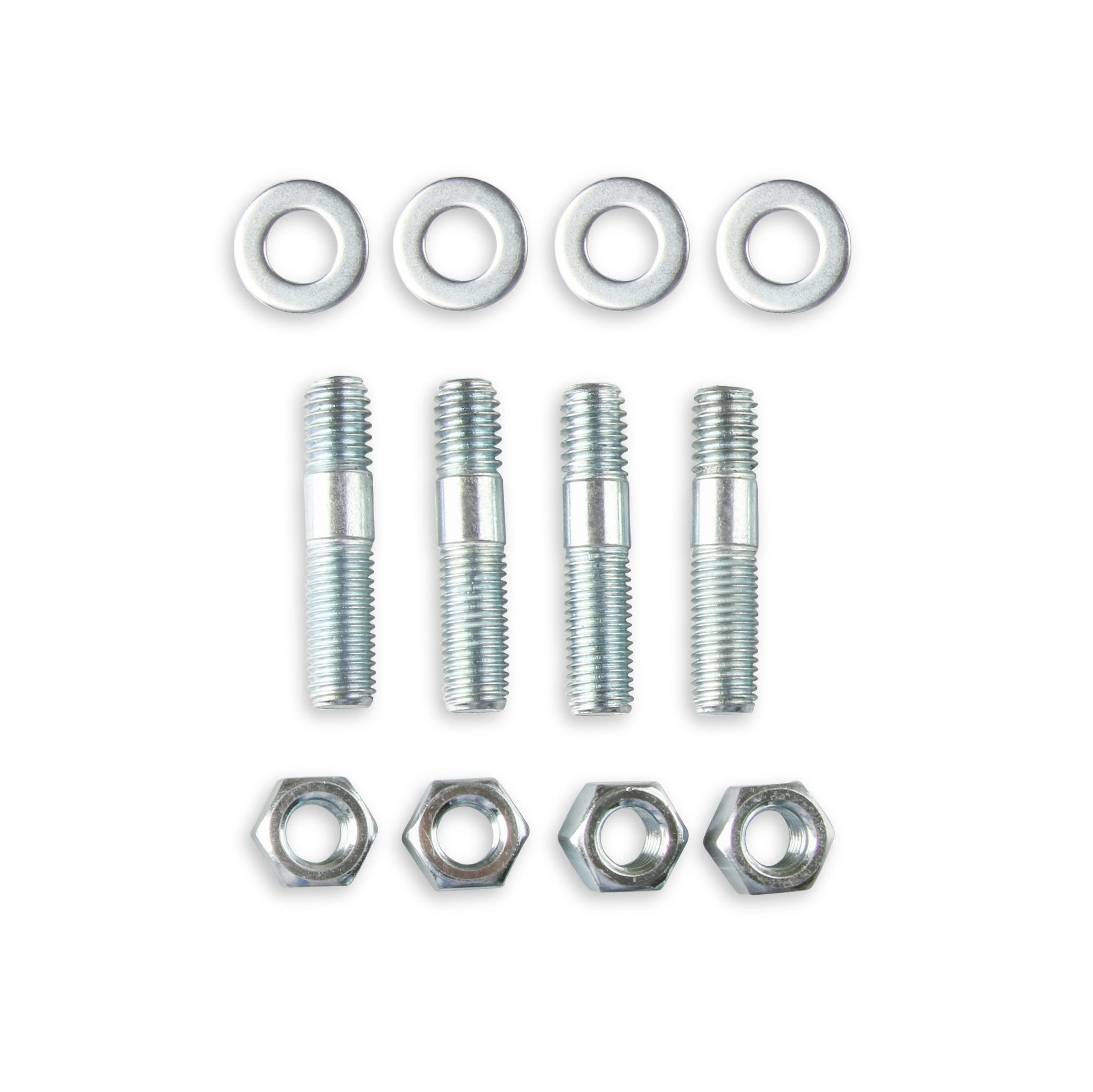 Carb Studs Mr Gasket 1-1/2" Length, Silver