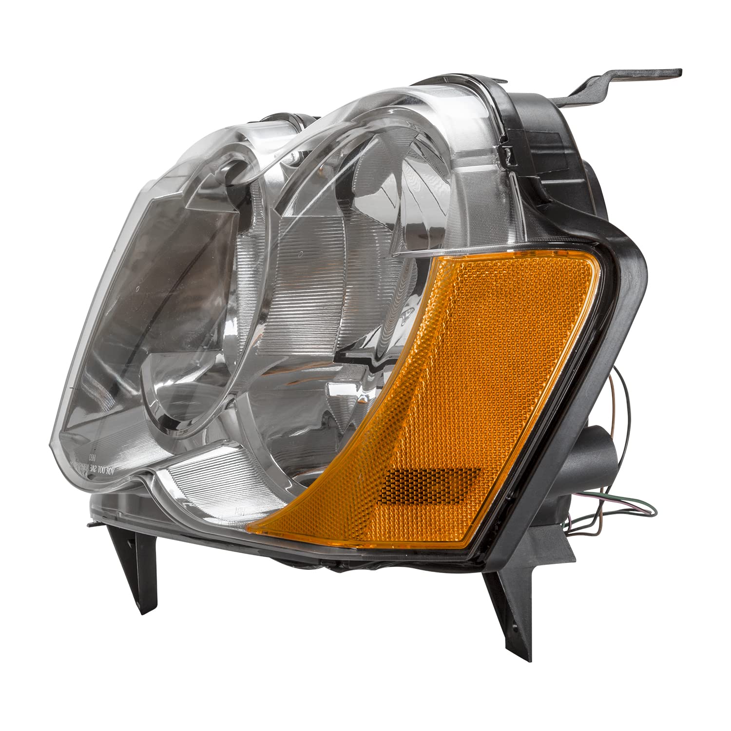 Left TYC Headlight Assembly Compatible with 2008-2010 Jeep Grand Cherokee