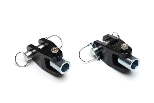 Roadmaster 035-1 Towbar Adapters Pair of Steel Off Road fits Bumpers with 1" Thick 'D' Tab | Durable Powder Coat | Heavy Duty | Easy Installation