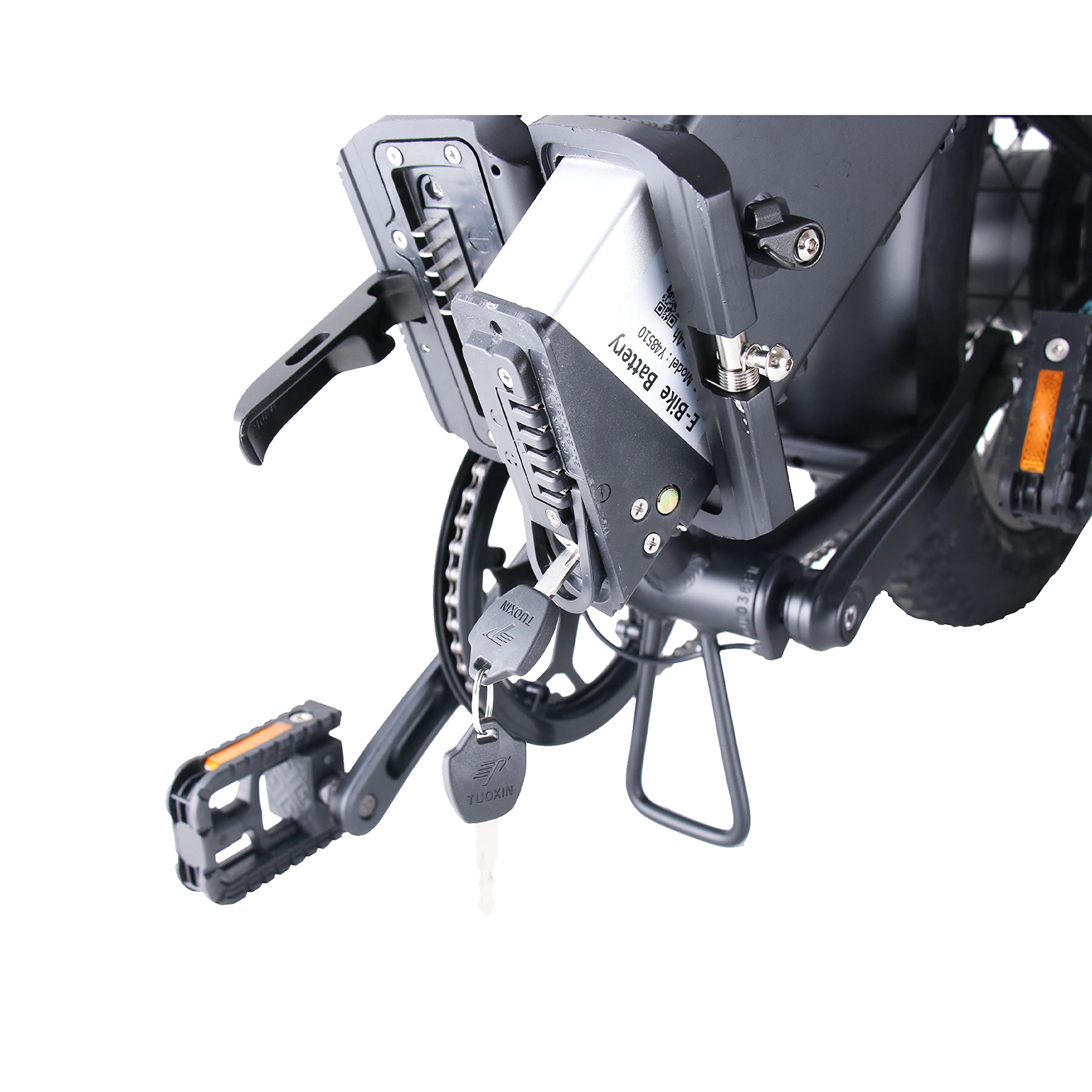 20EB-FOLDBLK Voltour 20" Folding E-Bike Standard Frame - 750W, Black