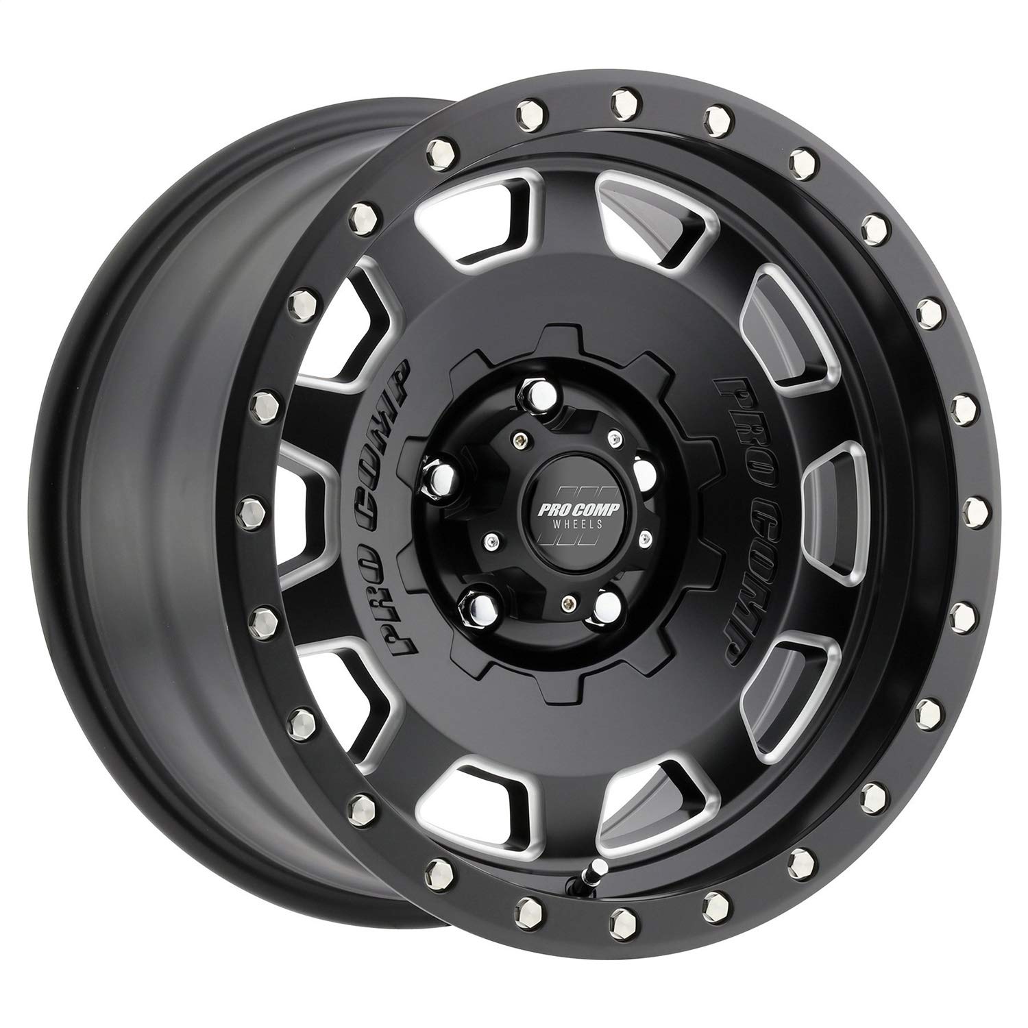 PXA60 Pro Comp Alloys 17X9 5X5.0 S-BLK -6MM - PXA5160-7973