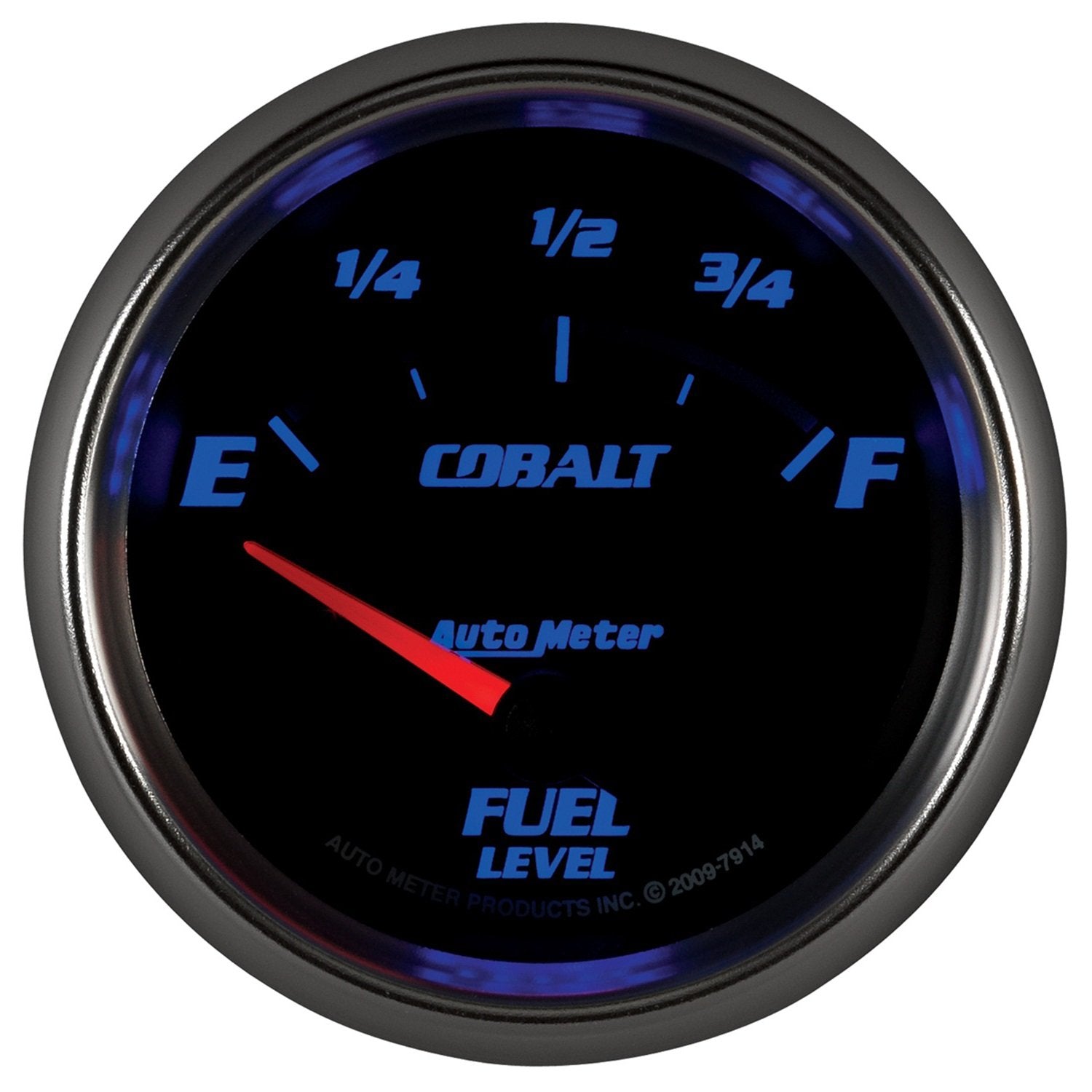 Auto Meter 7914 2-5/8" Cobalt E/ 90 F Short Sweep Electric Fuel Level Gauge for GM