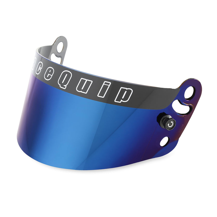 RaceQuip Helmet Shield Blue Iridium 204007RQP Pro 15/Pro Series Helmets