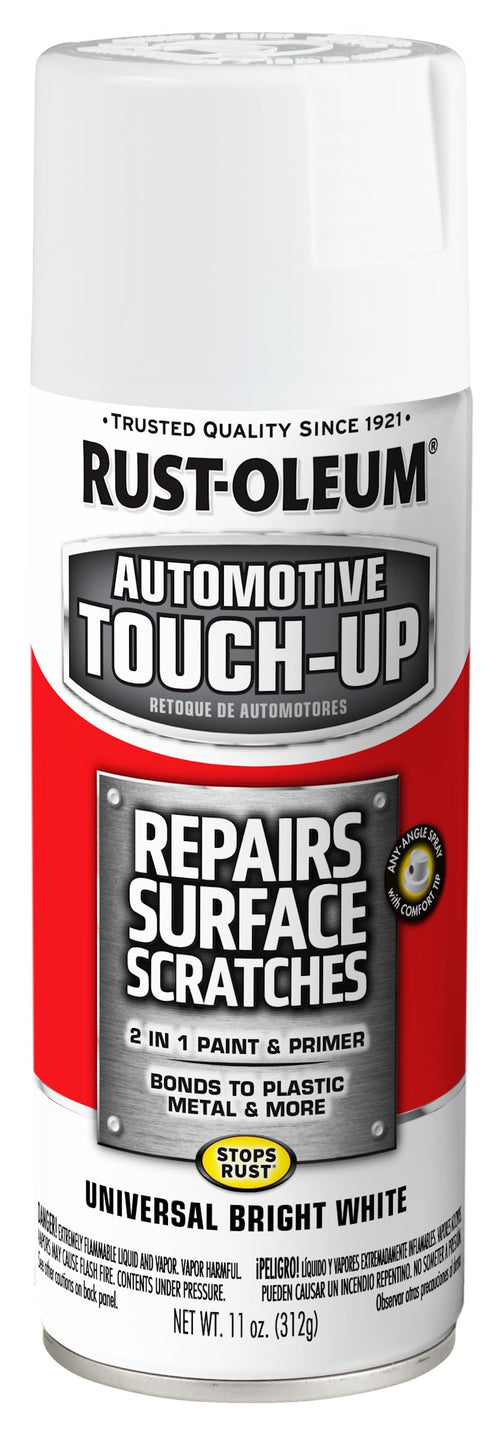 Automotive Rust-Oleum Universal Touch-Up Spray Paint, 11 oz, Bright White