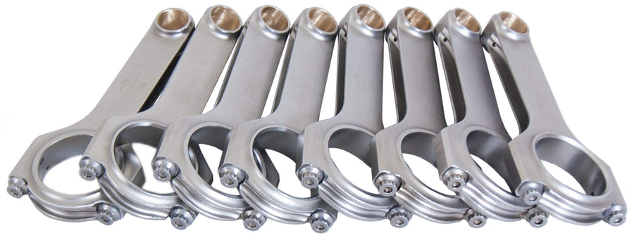 Eagle Specialty Products 6.20" CRS6200B3D Forged H-Beam Connecting Rod Set for Small Block Chevy