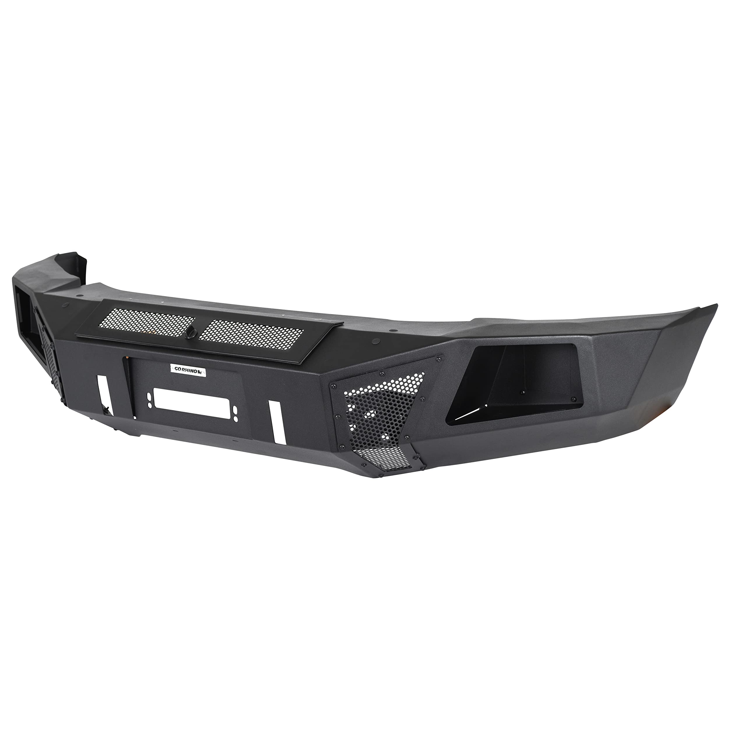 Go Rhino Front Bumper BR6 | Mild Steel, Textured Black | 24298T | Fits 2015 - 2017 Ford F-150 (Excludes Vehicles W/Adaptive Cruise Control)