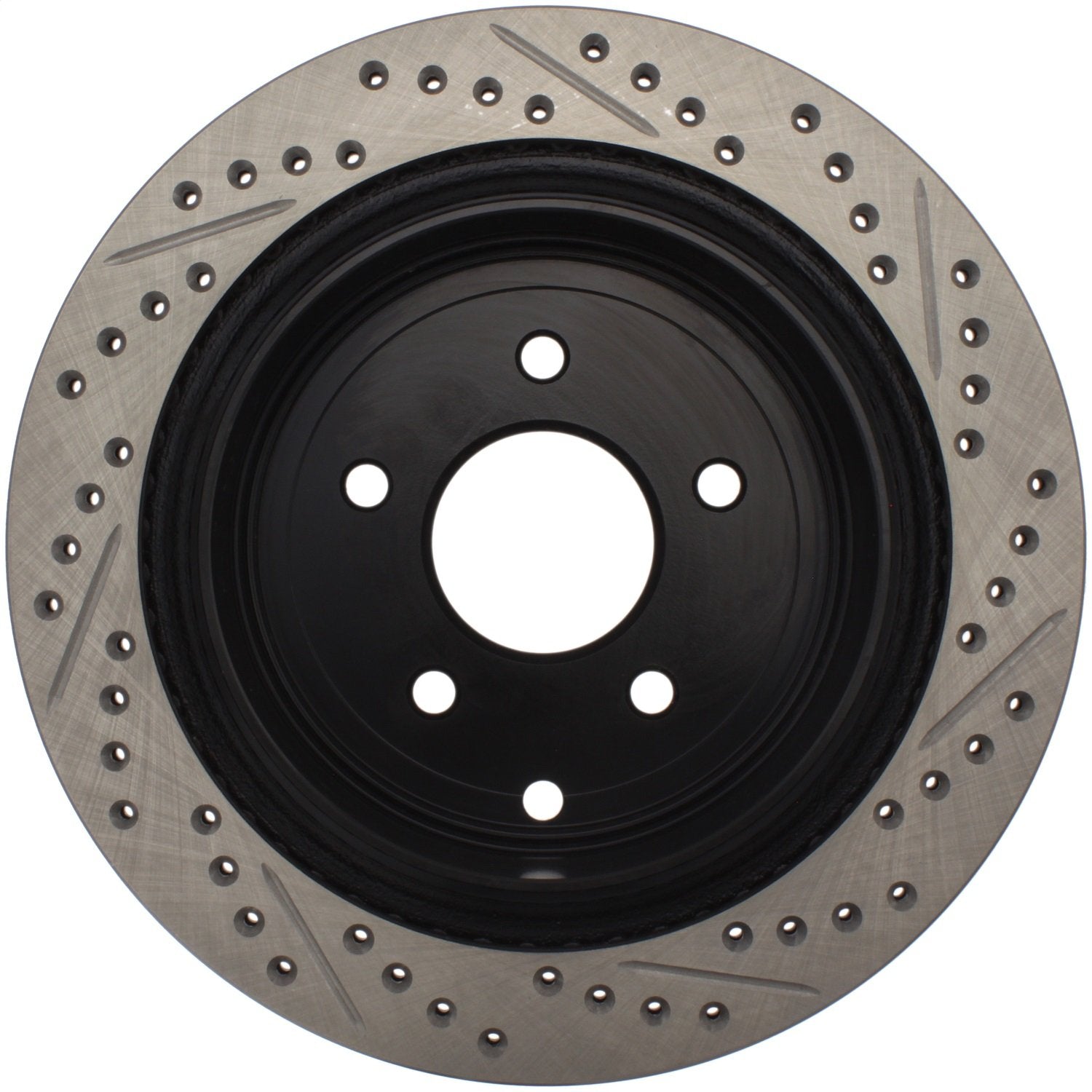 Sport Drilled/Slotted Brake Rotor StopTech 127.42078L (Rear Left), 1 Pack
