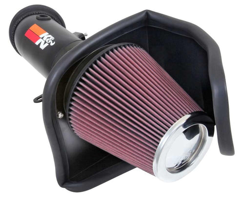 K&N High-Flow Air Filter Cold Air Intake System: Increase Performance & Acceleration: Compatible with 2015-2016 Dodge: Challenger, Charger, 69-2550TTK