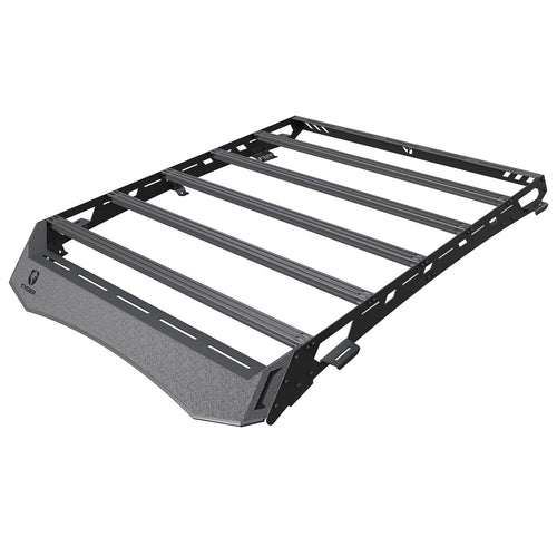 Tyger Auto Roof Rack Double Cab Compatible with 2005-2023 Toyota Tacoma | Upper Storage for Outdoors Gear | Paintable Accent Color Inserts | TG-RR1T33028