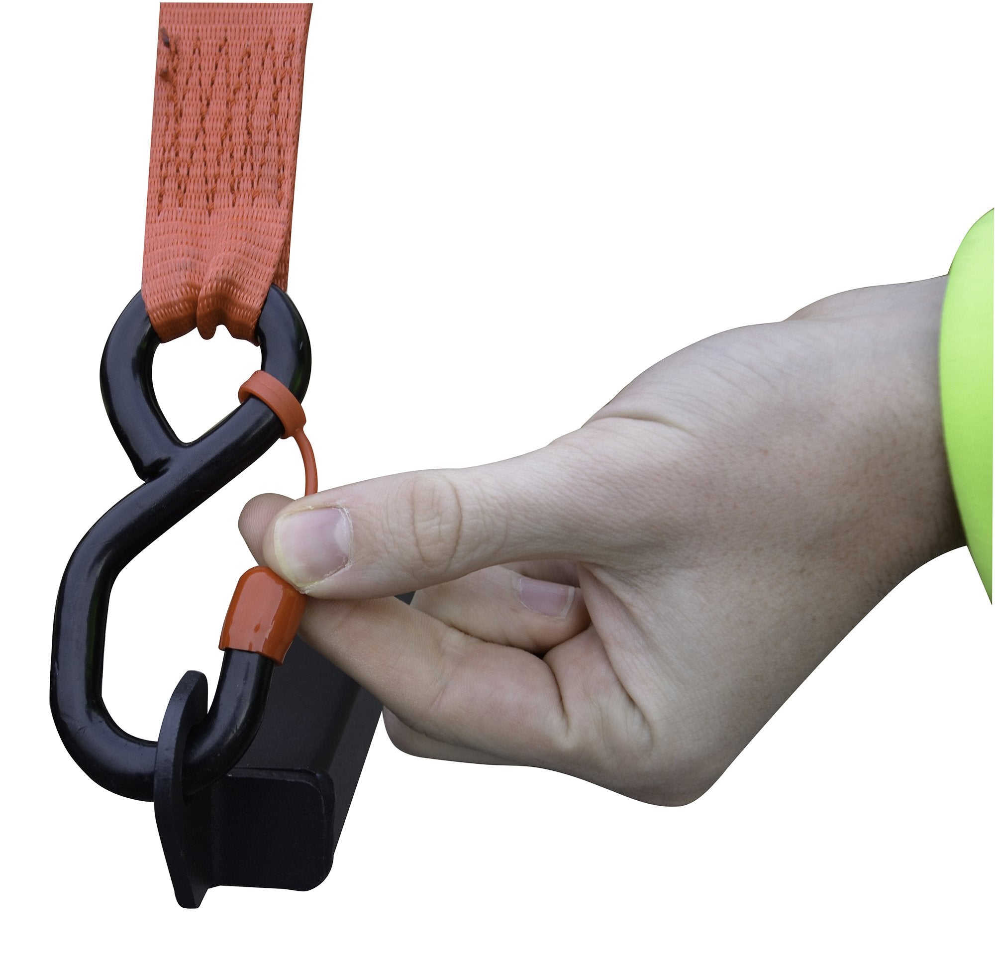 31405 Erickson Light Duty Mini Ratchet Strap (with Cap Locks, 3/4" x 10', 600 lb.), 4 Pack