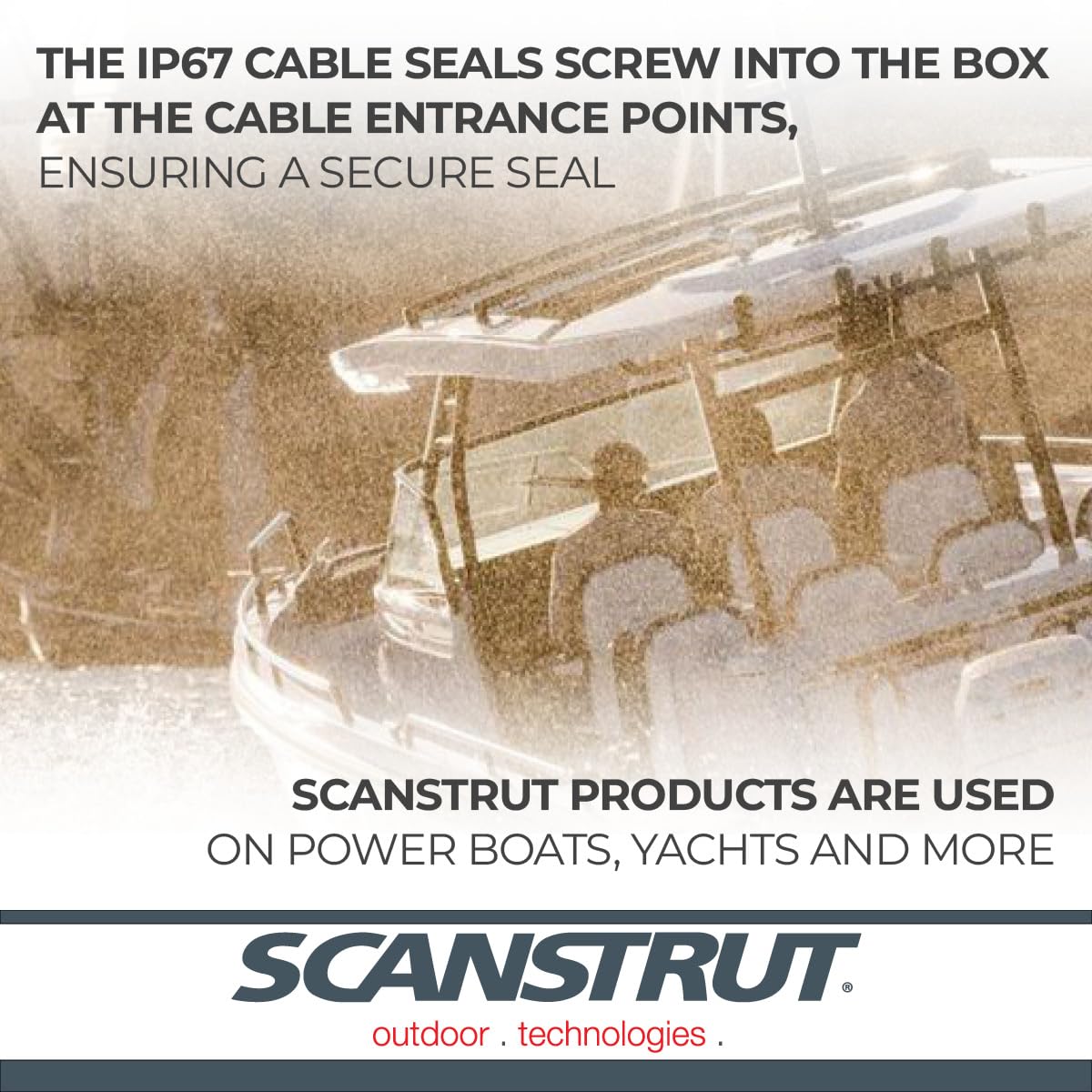 Scanstrut Cable Seal Pack IP67 f/Standard & Deluxe Junction Box SB-2G