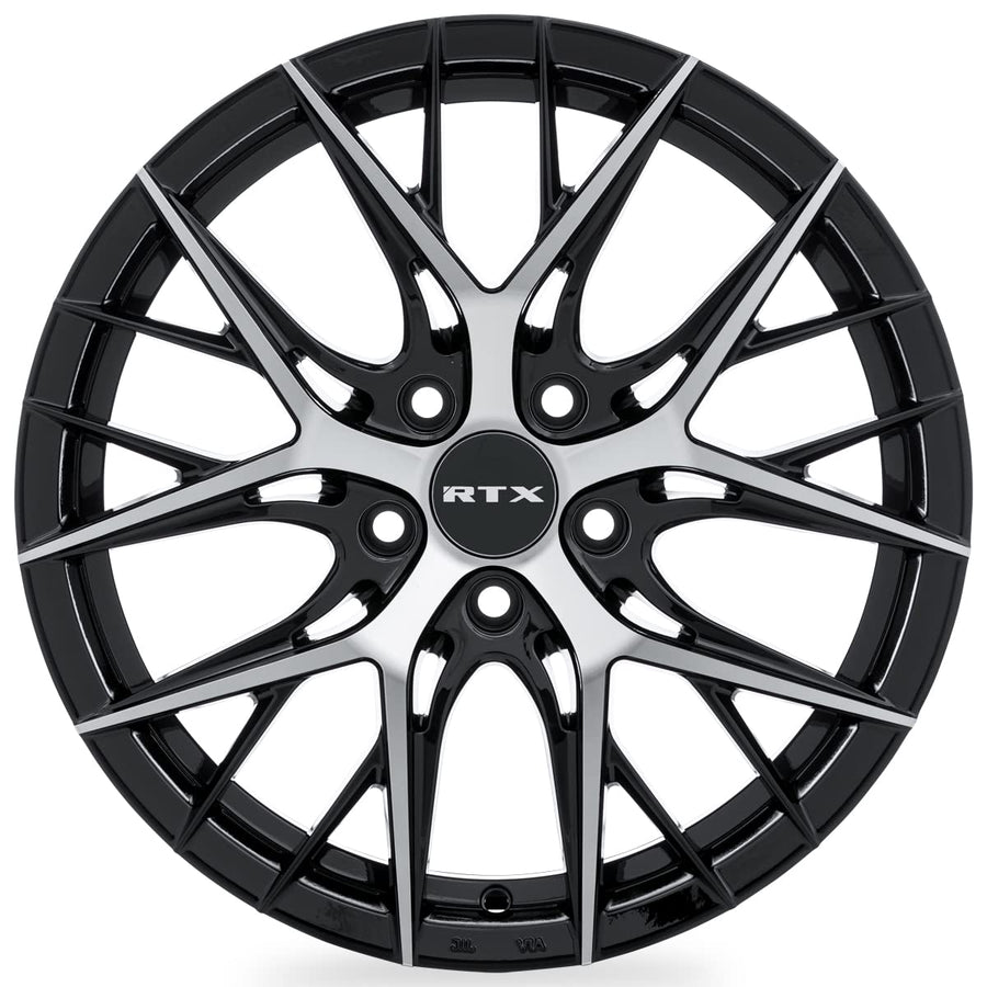 083035 • RTX® Valkyrie • Gloss Black Machined • 20x8.5 5x114.3 ET38 CB73.1