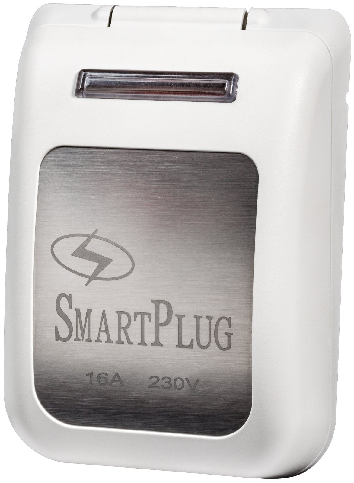 Non-Metallic SmartPlug BM16PW Inlet and Cover Assembly - 16 Amp Shore Power Inlet for RV, Boat, Camper Accessories - RV Essentials, Smart Plug RV, Electrical Connectors
