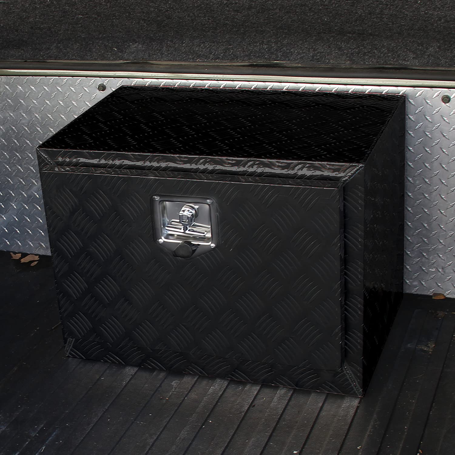 Heavy Duty Aluminum Utility Chest Tool Box Storage with Lock SPEC-D TUNING 24"x17"x18"