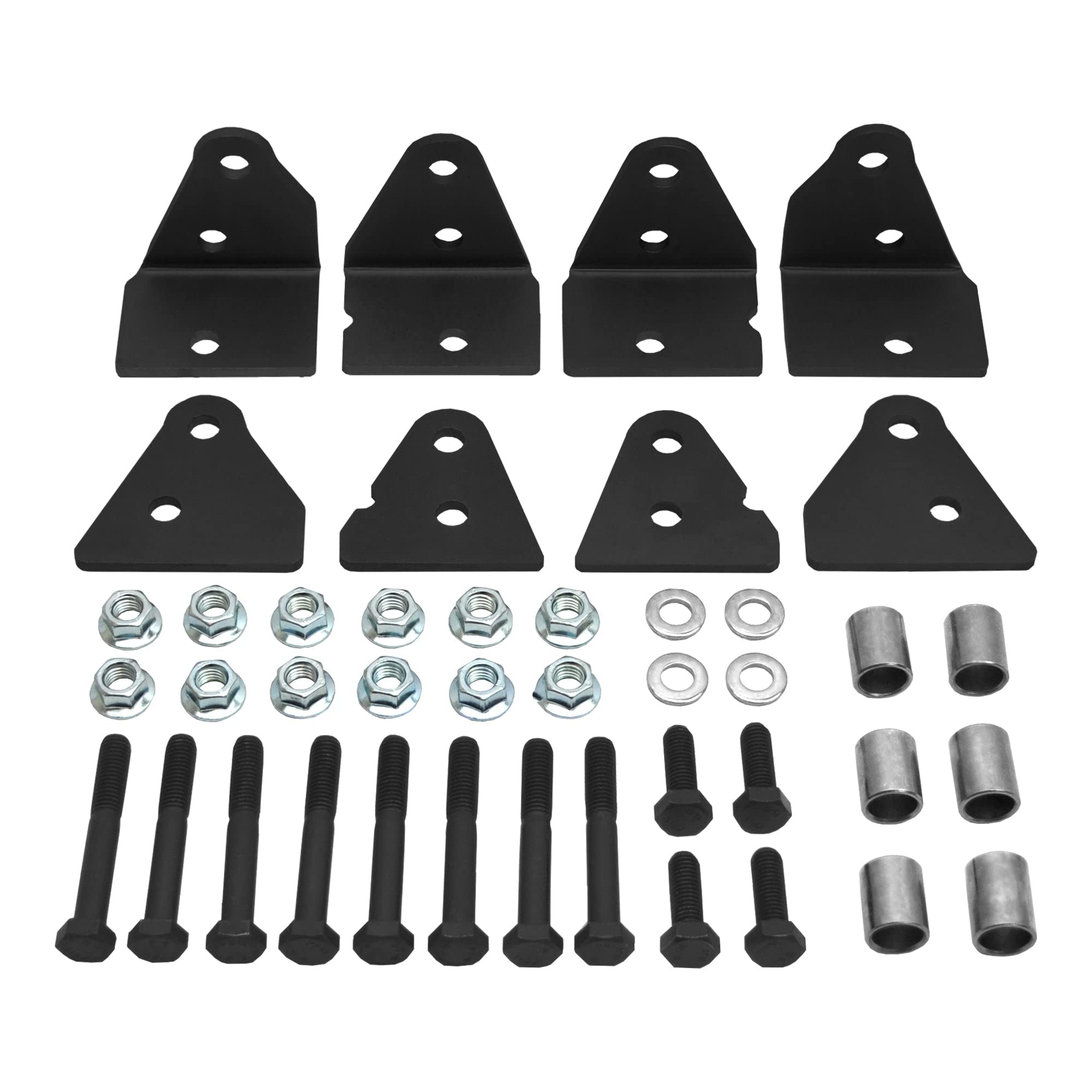 2 Inch Demon Powersports Bracket Lift Kit for (2015-22) Kawasaki Mule PRO 820/1000, Increases Ground Clearance & Larger Space Between Tires, Powder Coated Protection, Easy install