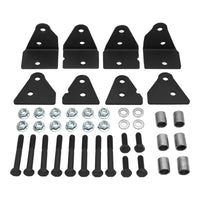 2 Inch Demon Powersports Bracket Lift Kit for (2015-22) Kawasaki Mule PRO 820/1000, Increases Ground Clearance & Larger Space Between Tires, Powder Coated Protection, Easy install
