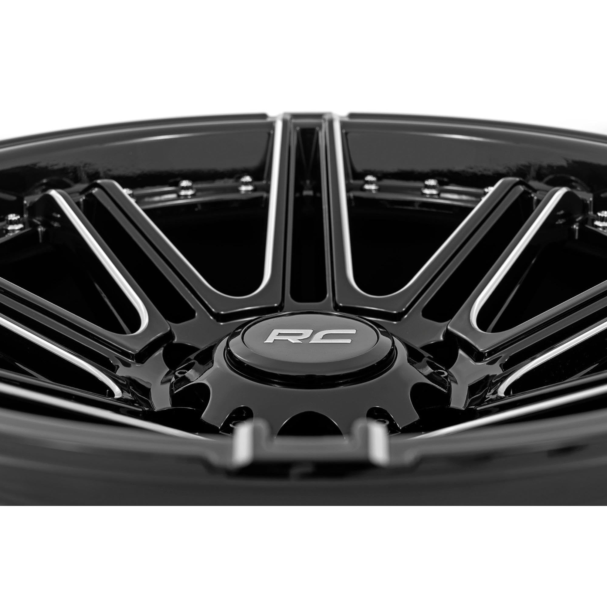 88 Series Rough Country Wheel | One-Piece | Gloss Black | 17x9 | 6x5.5 | +0mm